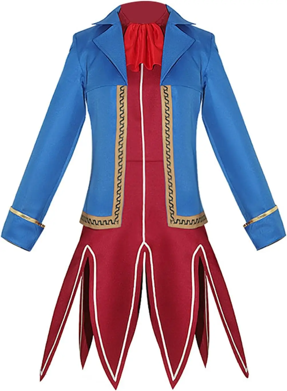 

Anime Shangri-La Frontier Emul Cosplay Costume Blue Jacket Dress Vorpal Rabbit Uniform Halloween