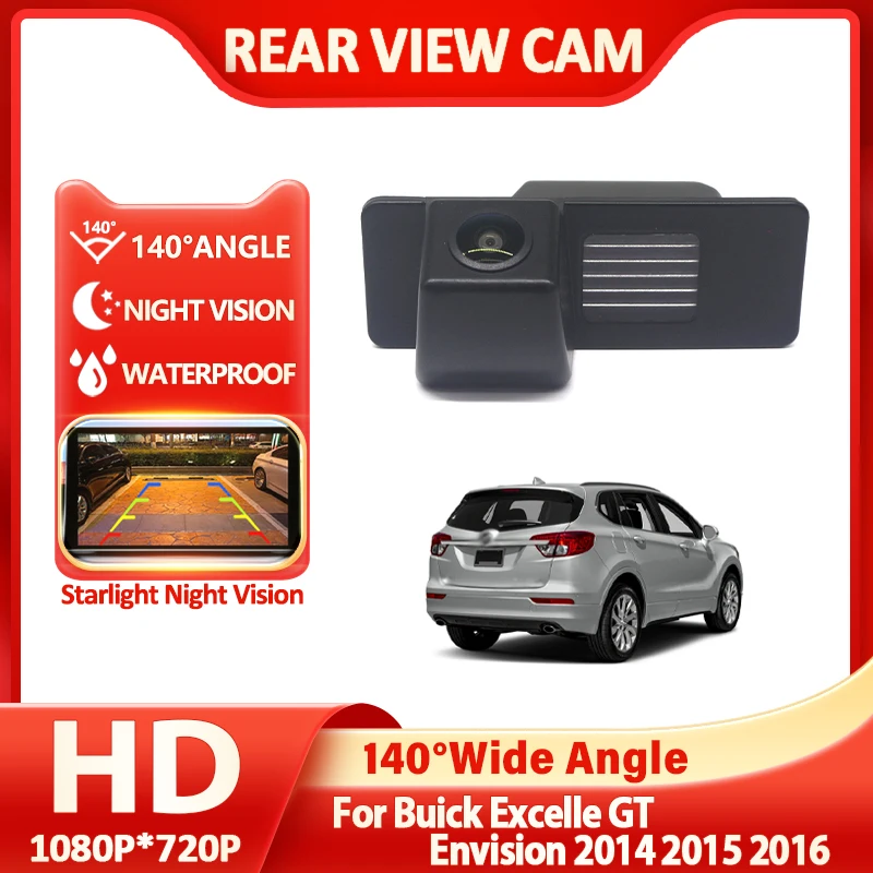

CCD HD Fisheye Rear View Camera For Buick Excelle GT Envision 2014 2015 2016 Car Backup Reverse Parking Monitor Accessories