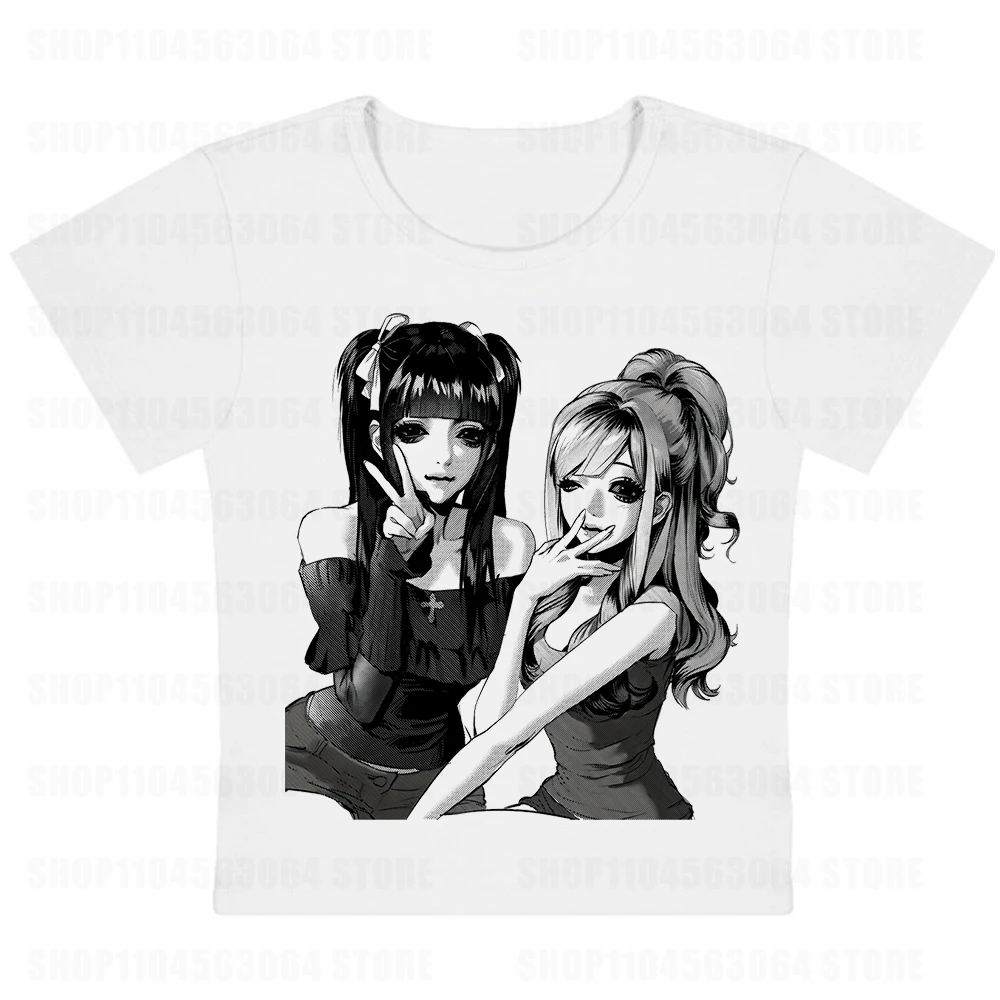 Y2k Esthetische Zoete Sexy Crop Tops Vrouwen Mouwloze Casual Cartoon Print Tanks Harajuku Alle Match Cropped Grunge Emo Meisjes Camis