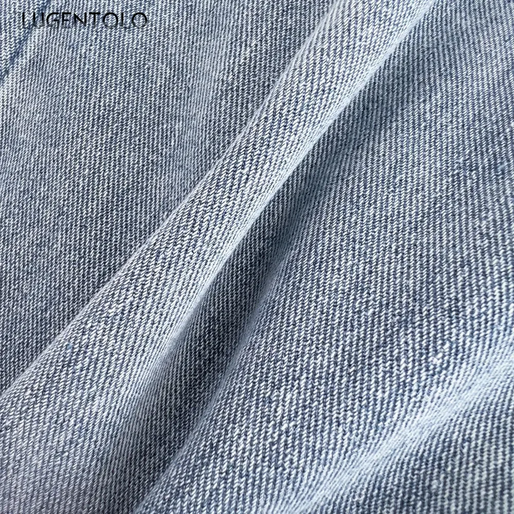 Macacão jeans sem costas de cintura alta feminino, sexy, magro, top de tubo, estiramento, vintage, peito único, reto, perna larga, calças, 2023