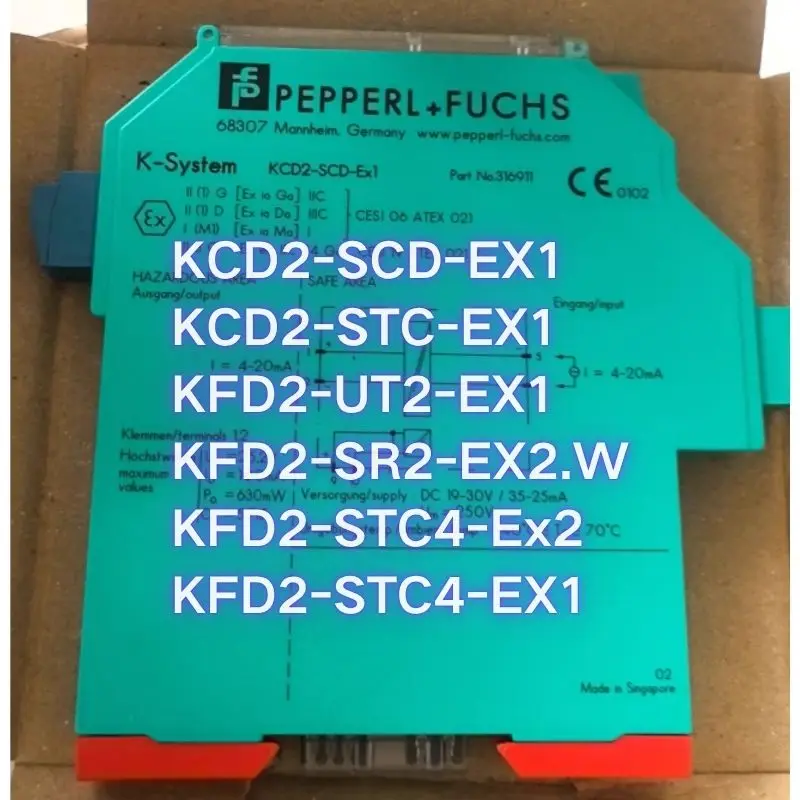 

Совершенно новое реле безопасности KCD2-SCD-EX1 KCD2-STC-EX1 KFD2-UT2-EX1 KFD2-SR2-EX2.W KFD2-STC4-Ex2 KFD2-STC4-EX1