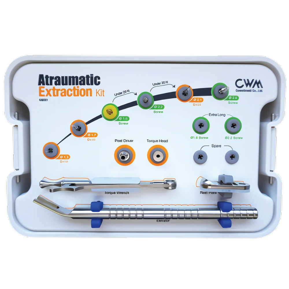 Atraumatic Dental Surgery Extraction Instrument Kit