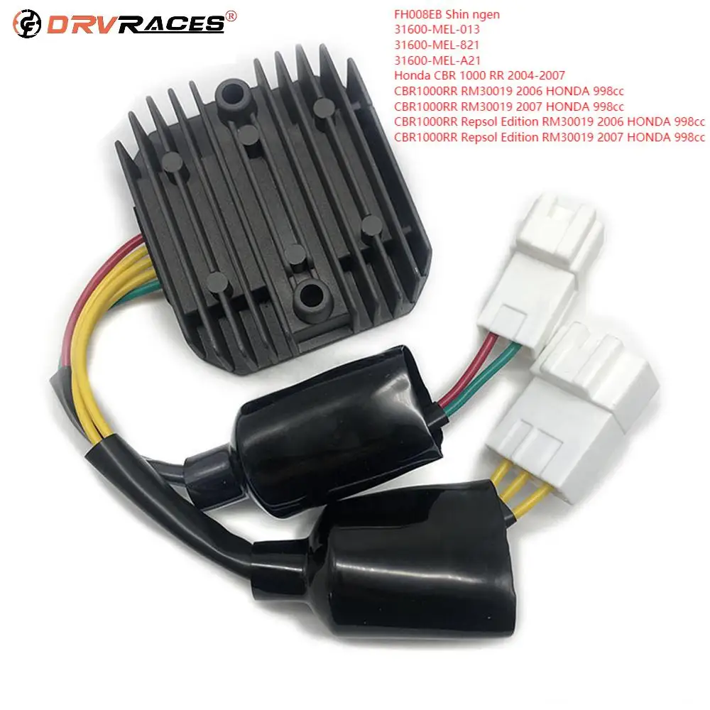 Motorcycle Voltage Regulator Rectifier For Honda CBR 1000 RR  Repsol Edition RM30019  998cc 31600-MEL-013  821  A21  FH008EB