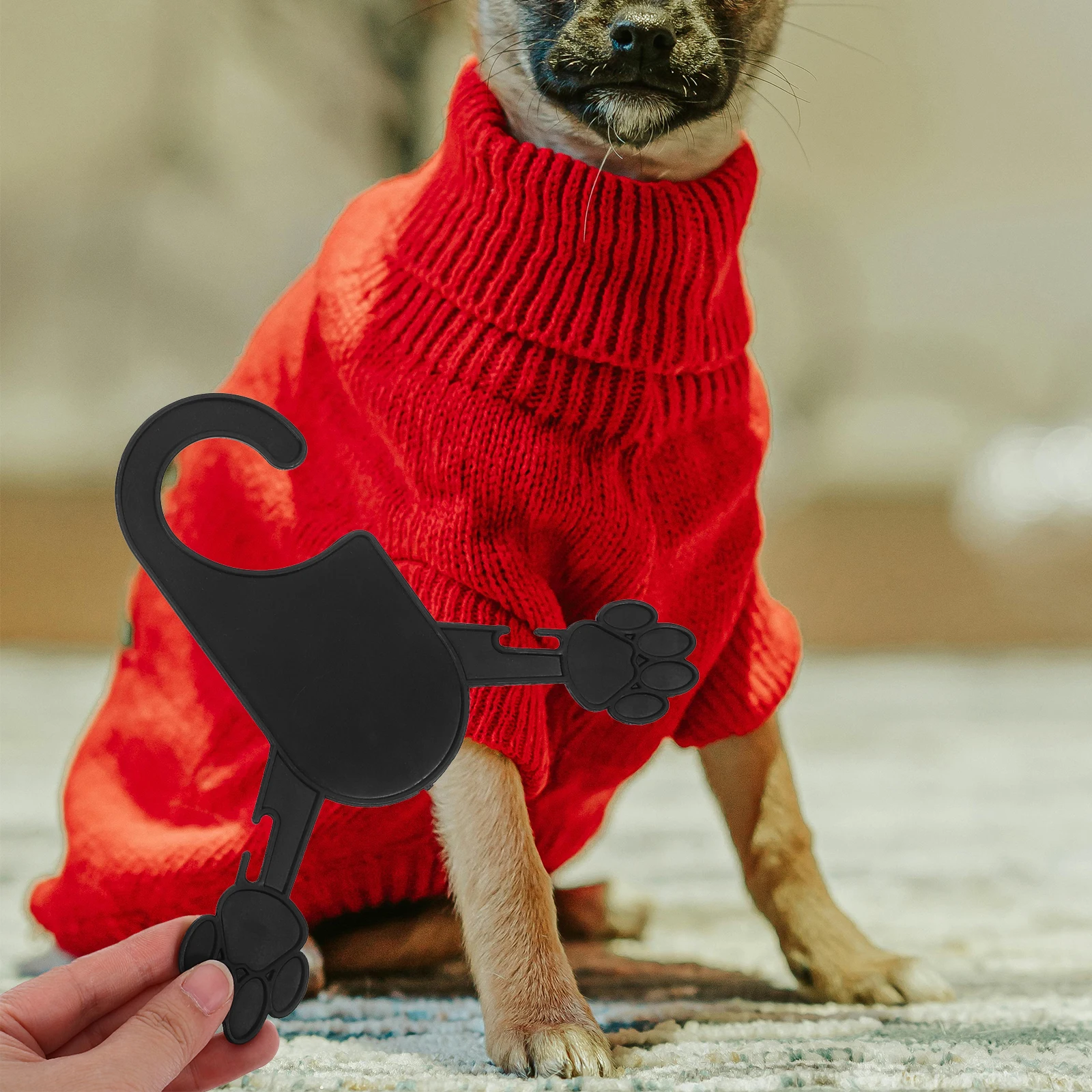 

10 pcs Clothes Hanger Durable Plastic Dog Clothing Organizer Clothing Hanger Hangers for Cats Dogs Accessories