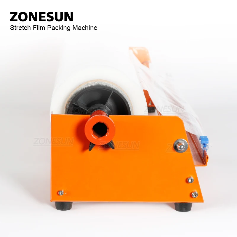 ZONESUN Manual Stretch Film Dispenser Cling Film Wrapping Machine for Food Product Packaging Equipment