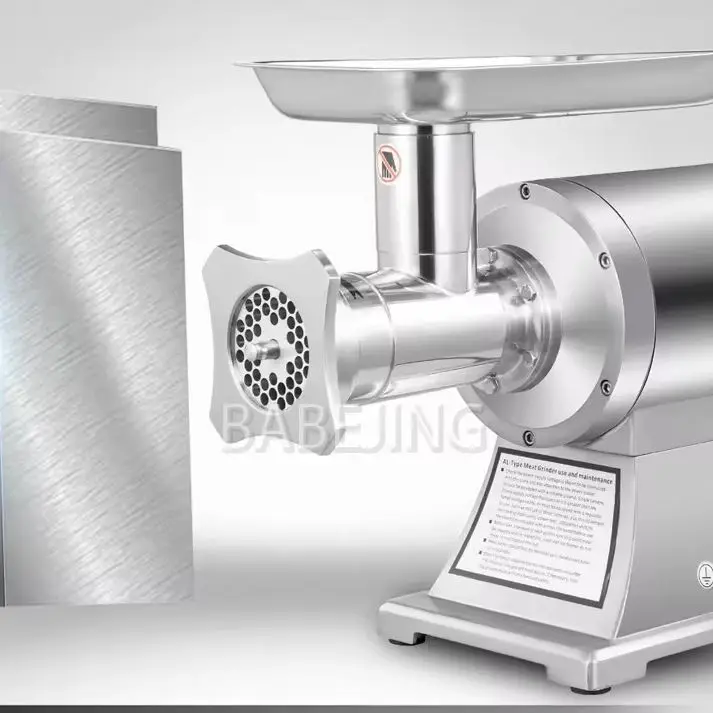 2026 Electric Meat Grinder Commercial Household Vegetable Chili Pork Crusher New Kitchen Appliance for Meat Processing
