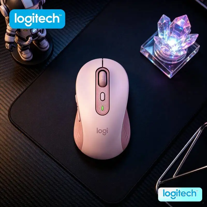 

Logitech M650/M650L Signature Mouse - Wireless, Recycled Plastic Body, Silent Clicks, 24-Month Standby Battery