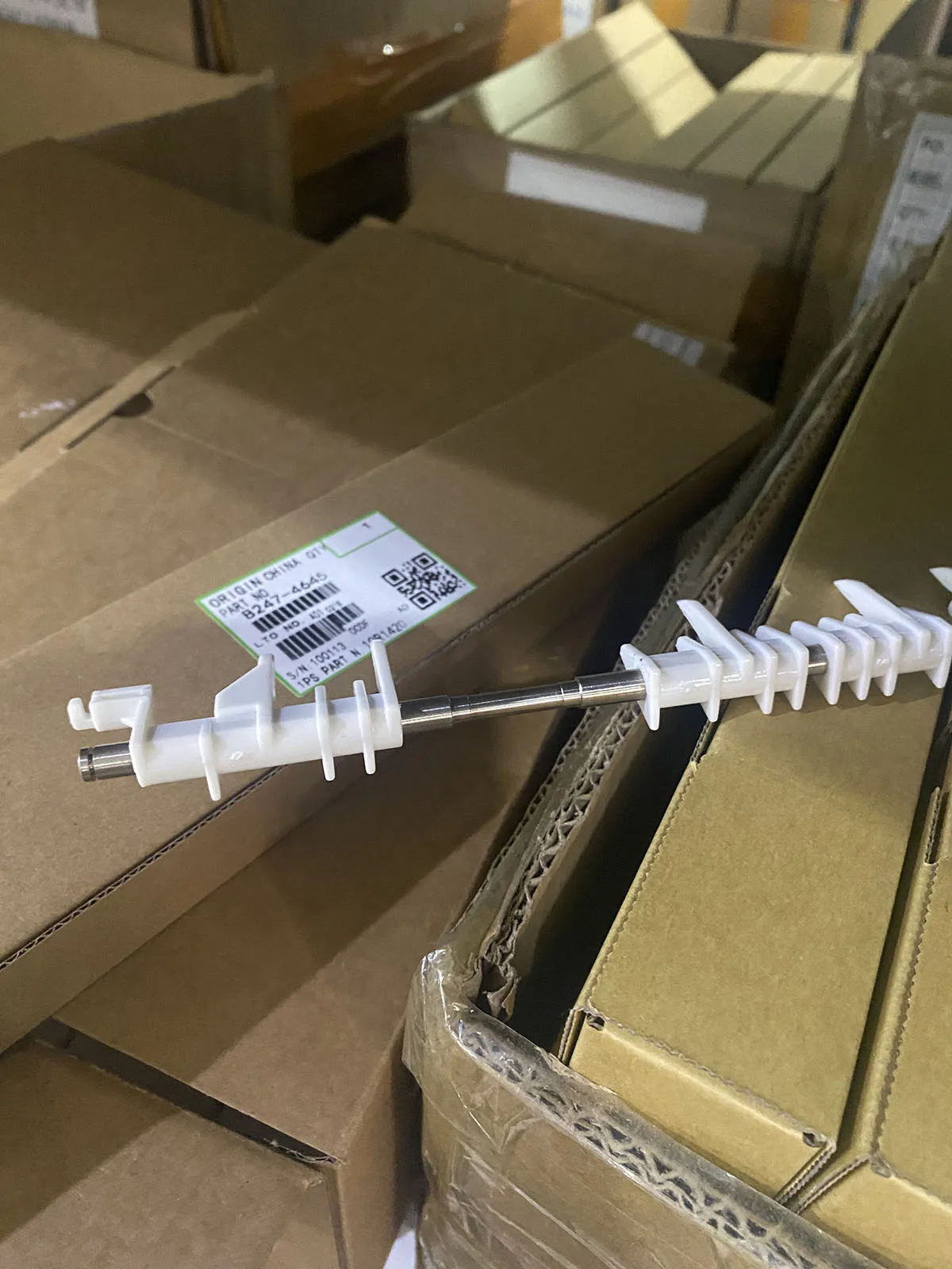 2 قطعة B247-4645 A293-4613 A293-4614 الأصلي بوابة الدقرة عكس لريكو AF 1075 2075 8000 7500 7502 7503 7001 8001 أجزاء