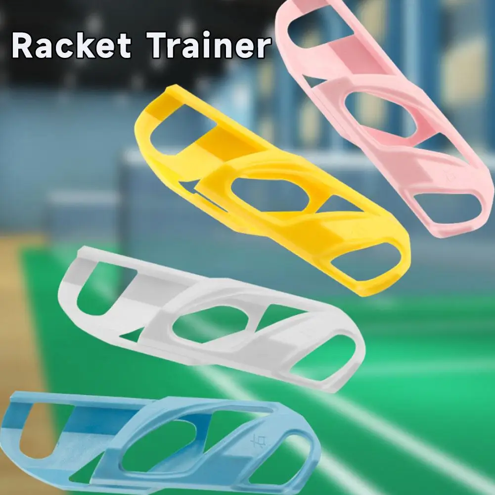 

Badminton Grip Aid Trainer Tennis Racket Handle Posture Correction Tool for Beginners Universal Grip Assist Sleeve H8Y0