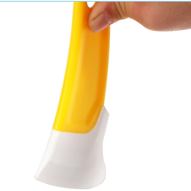 

Cleaning Spatula Kitchen Scraper Soft Blade Scraper Brush Dirty Pan Pot Dishes Cleaner Tools Cooking Baking Tool Kitchen Gadget