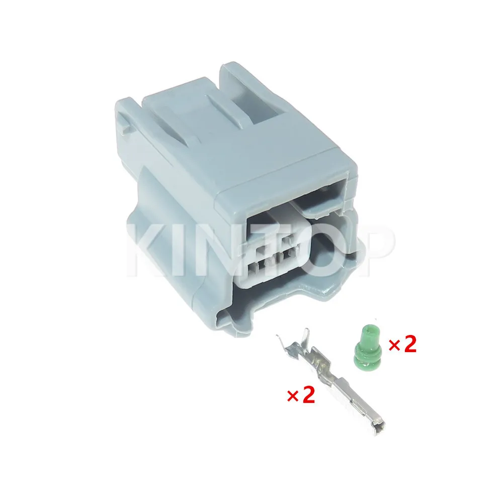 1 Set 2 Pins 7282-9393-10 7283-9392-40 Car Wheel Anti-lock Braking System ABS Sensor Plug AC Assembly Waterproof Socket