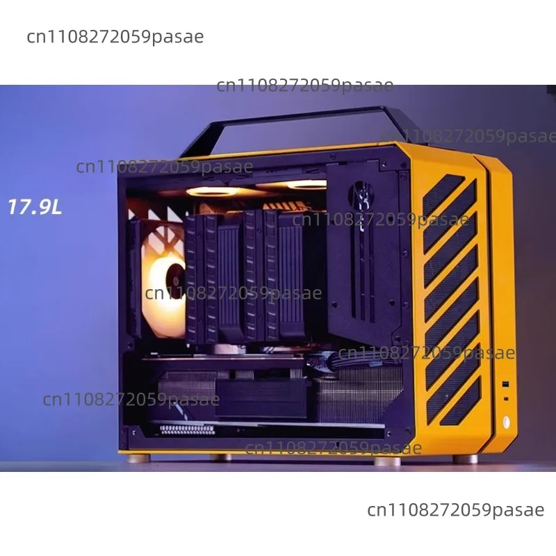C28 Portable Compact Portable Water Cooled Desktop Mini Computer Case