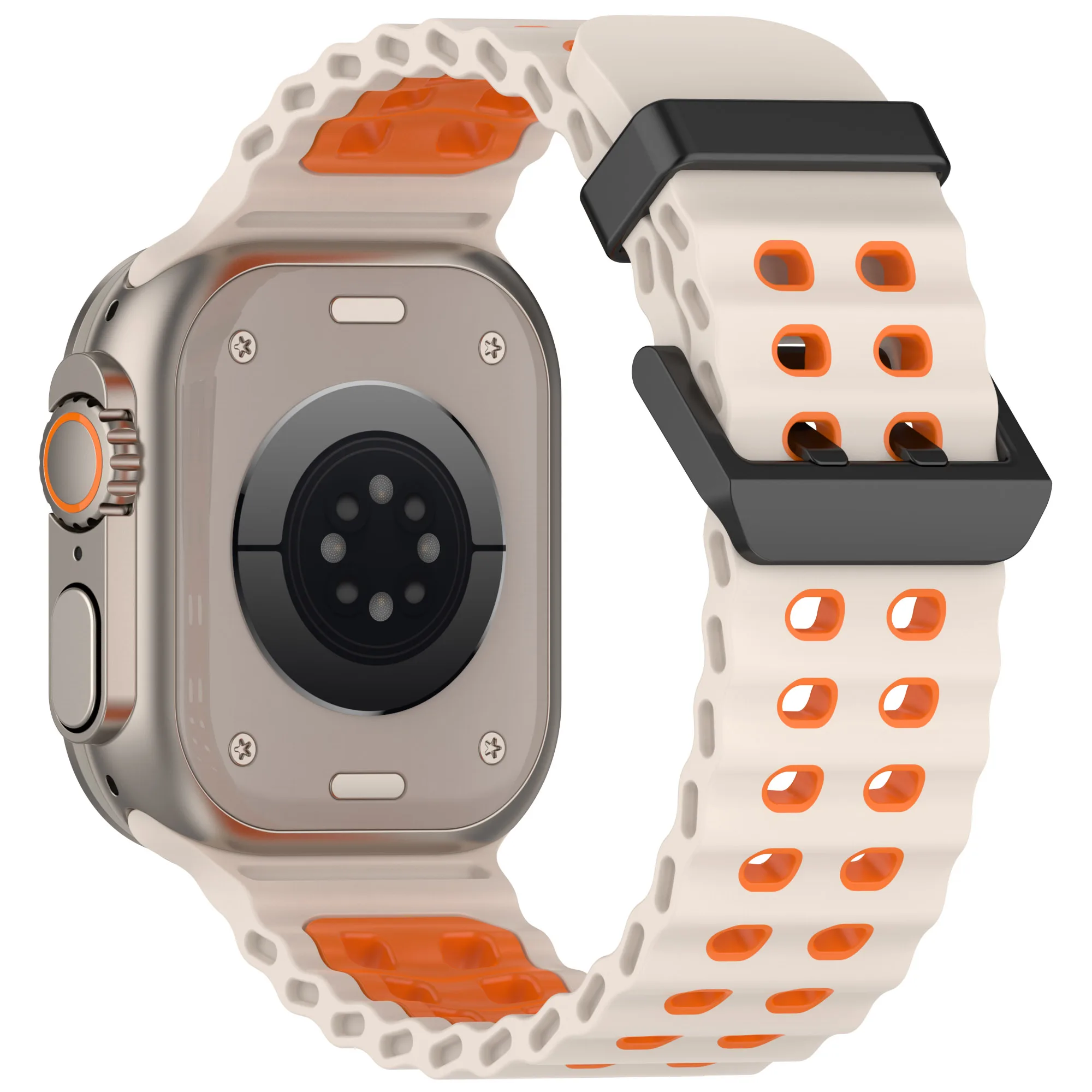 Ocean Strap für Apple Watch Band Ultra 3/2 49 mm Serie 11 10 46 mm Sportarmband Armband iWatch 9 8 7 6 5 SE 45 mm 44 mm Correa