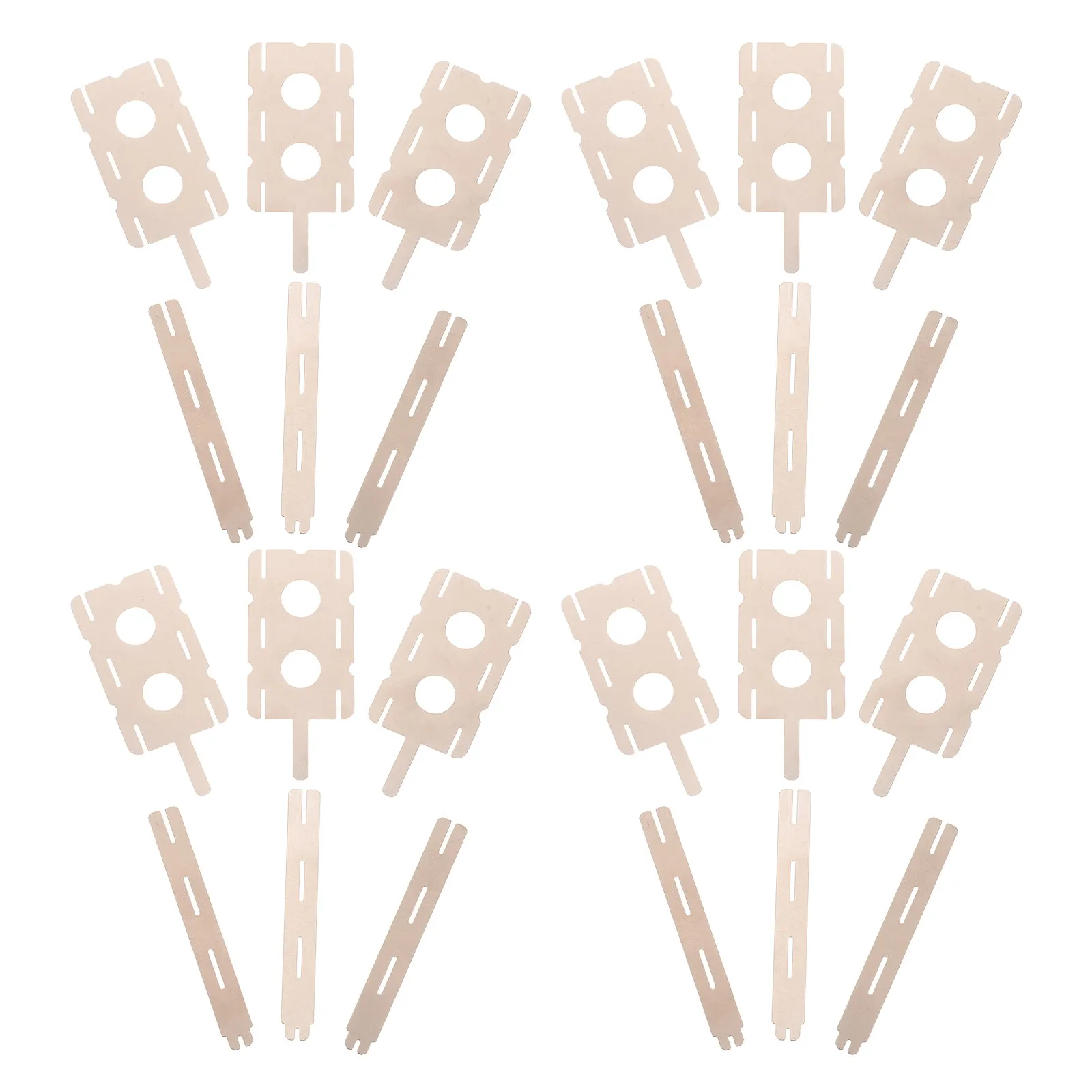 30Pcs Precision Nickel Strip Battery Welding 0.2mm Thickness 80Mm Length Nickel Plated Solder Tabs DIY Battery Pack Repair