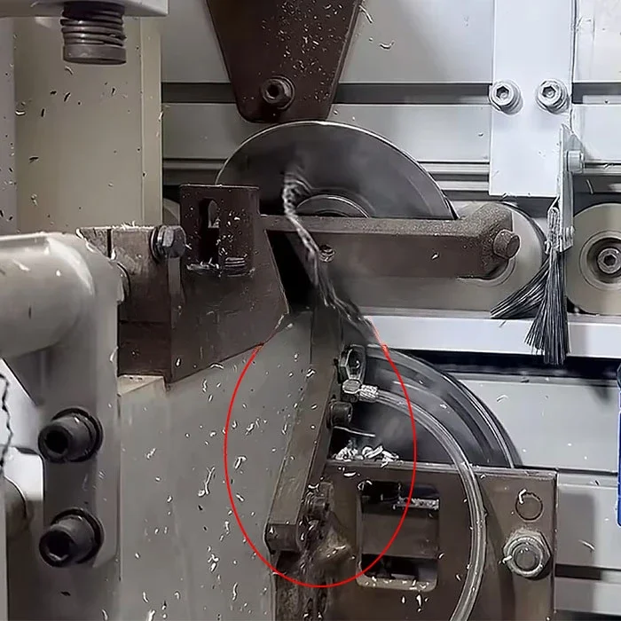 tool for wire scraping and blowing device for edge banding machine precision repair Flat Scraper For Edge Bander