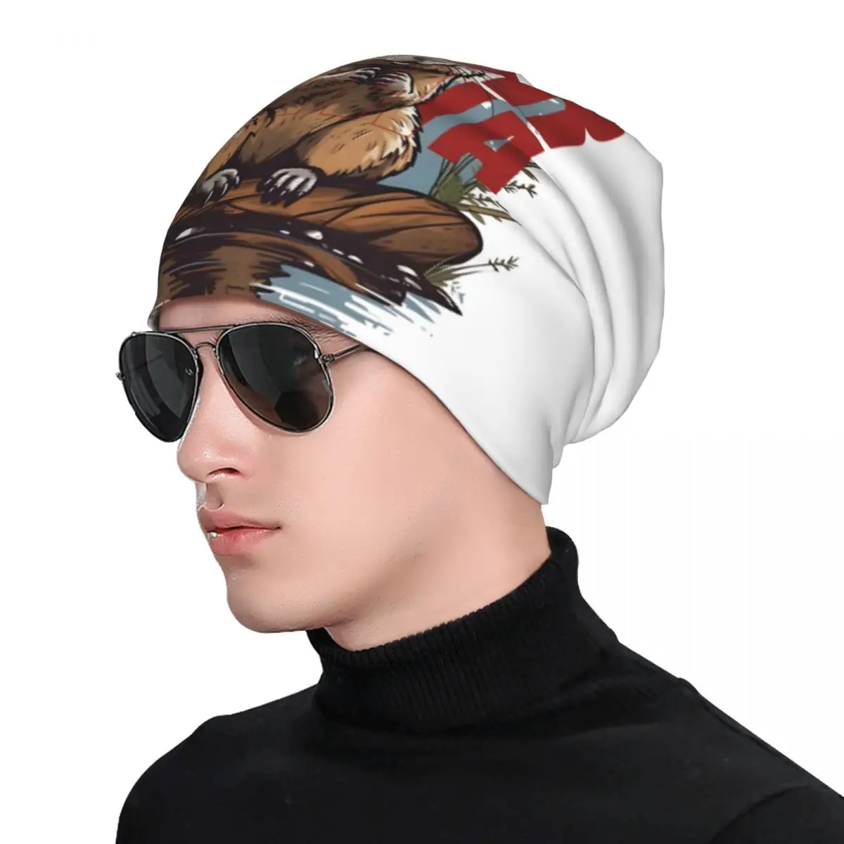 Boberek Bobr Kurwa Game Spring Autumn Soft Hats Bonnet Sport Pullover Breathable Fitness Turban Warm Running