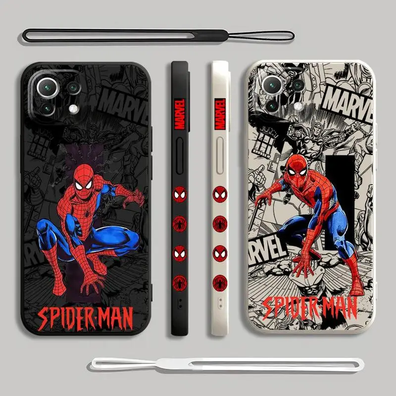 Cool Spider Man Marvel Case for Realme C53 C55 C25 C35 C33 C30 C25S C21Y RealmeNarzo50 C20 C12 GT Master Silicone Cover