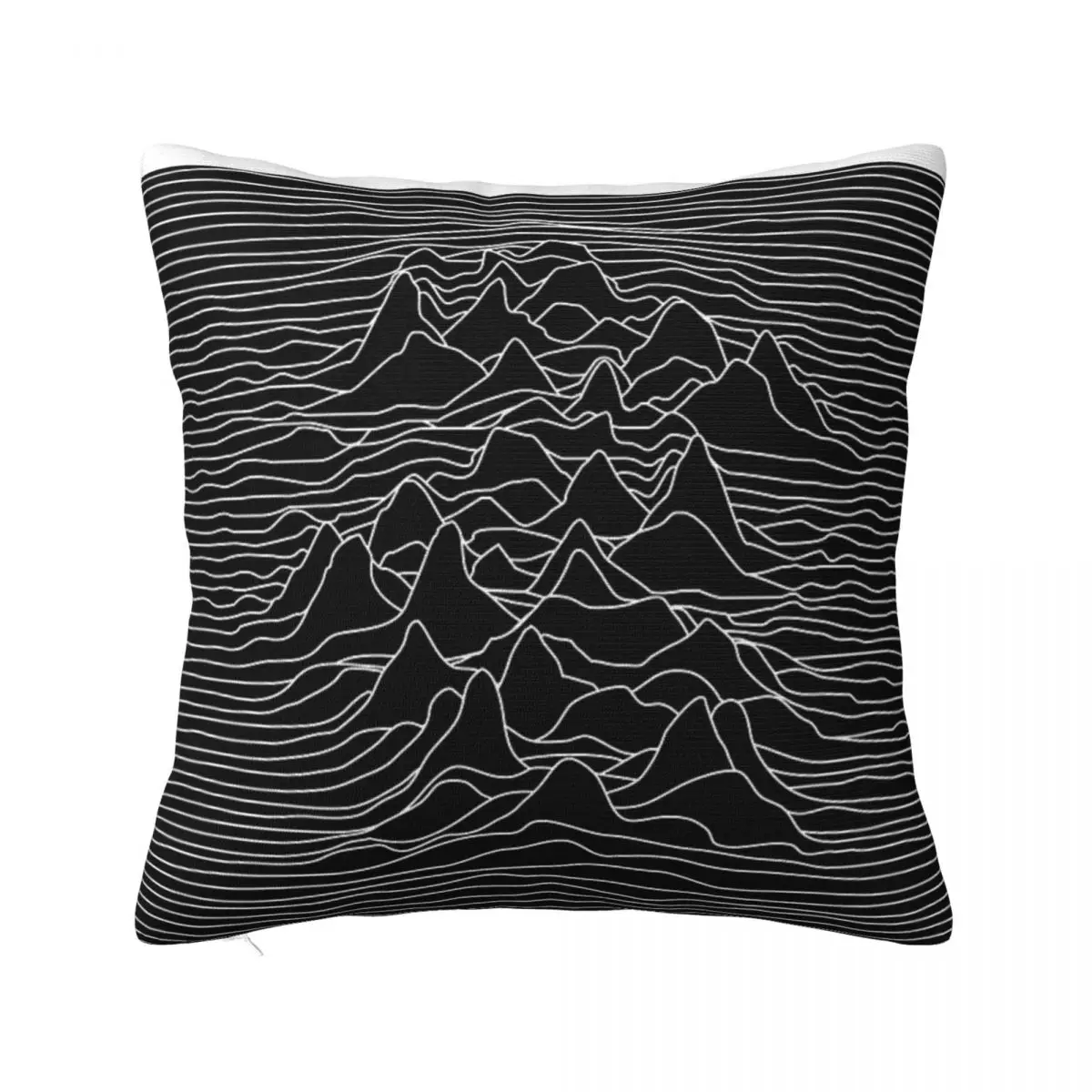 

Black And White Illustration - Sound Home Decor Decorative Cushion Cushions For Living Room Pillow Case Pillow Cover