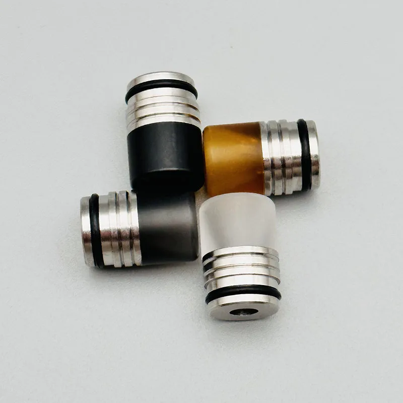 vape 810 طرف بالتنقيط 316ss PC مادة PIE POM مع شبكة معدنية قابلة للاستخدام في الزيت لملحقات رذاذ خزان RTA RDA