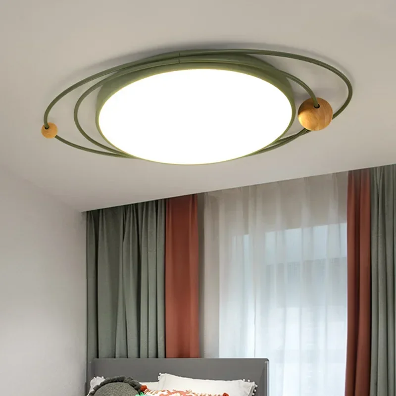 Nordic Modern Art Creative Led Ceiling Light Room Lights Lighting Fixture Simple LED ceiling lamp for children's master bedroom