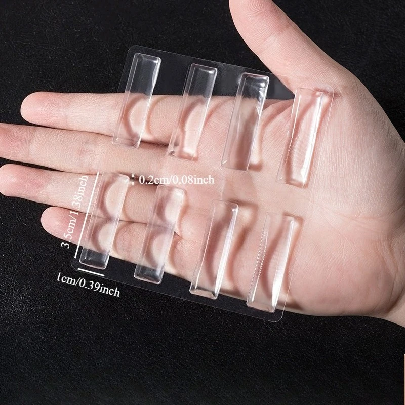  وسادة وسادة ذاتية اللصق - خالية من الحفر بدون علامة | واقي الباب/الجدار، مخفض ضوضاء الثلاجة، فرن شفاف. وسادة مضادة للتصادمات #6