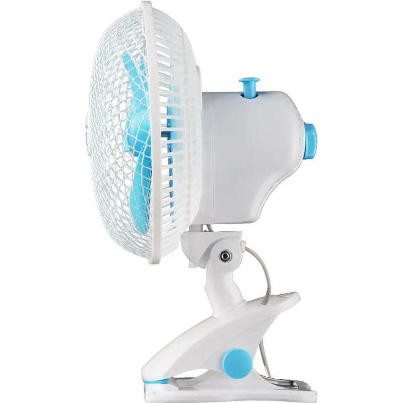 Cabeceira elétrica Clipe Ventilador de Parede, Desktop Estudante Ventilador, Dormitório Mesa Ar Condicionado, Household Office Cooler, 7"