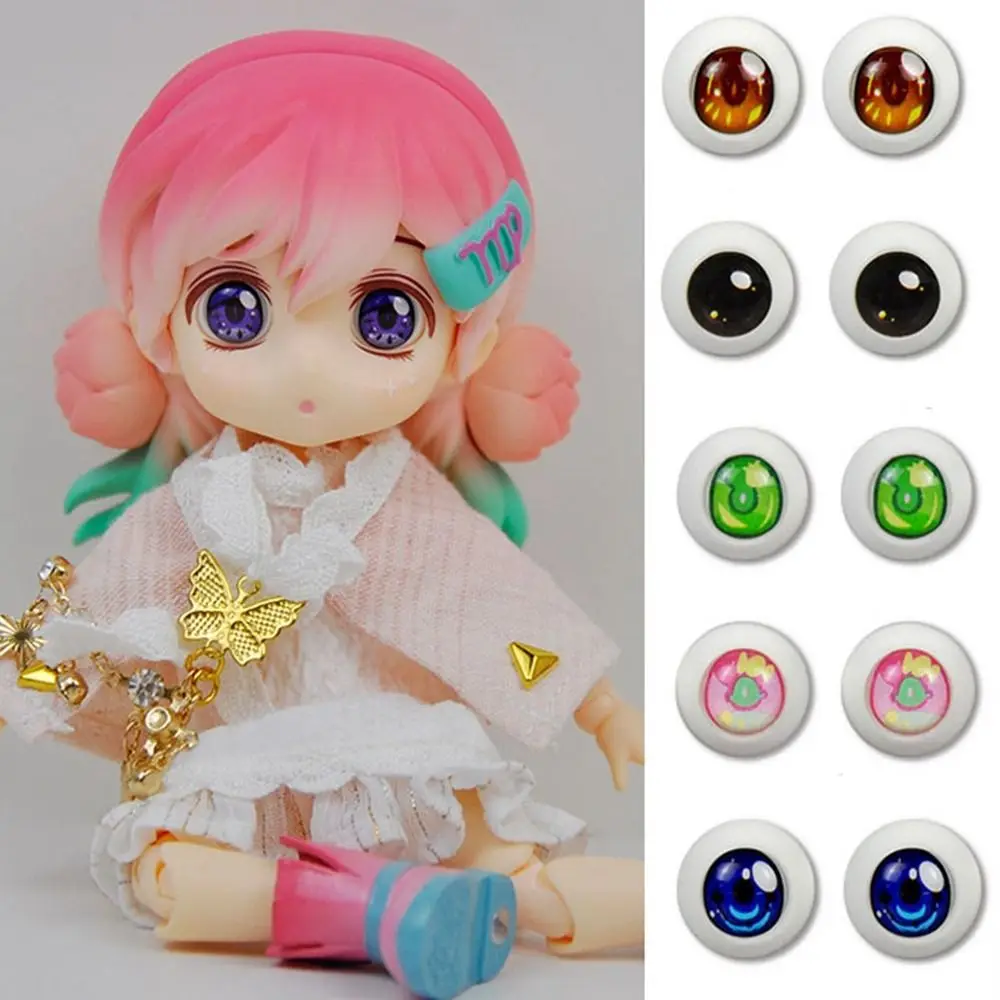 High Quality 11mm YMY Eyeball DIY 8 Styles Animal Moving Eyes Doll Making Crafts BJD Doll