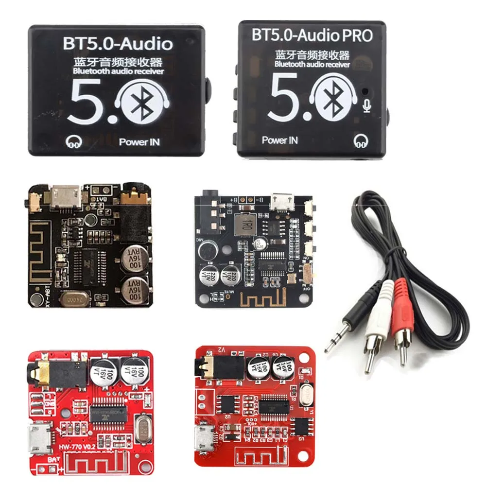 Bluetooth Audio Receiver Board Bluetooth 5.0 4.1 MP3 Lossless Decoder Board Wireless Stereo Music Module DIY VHM-314 3.7V-5V