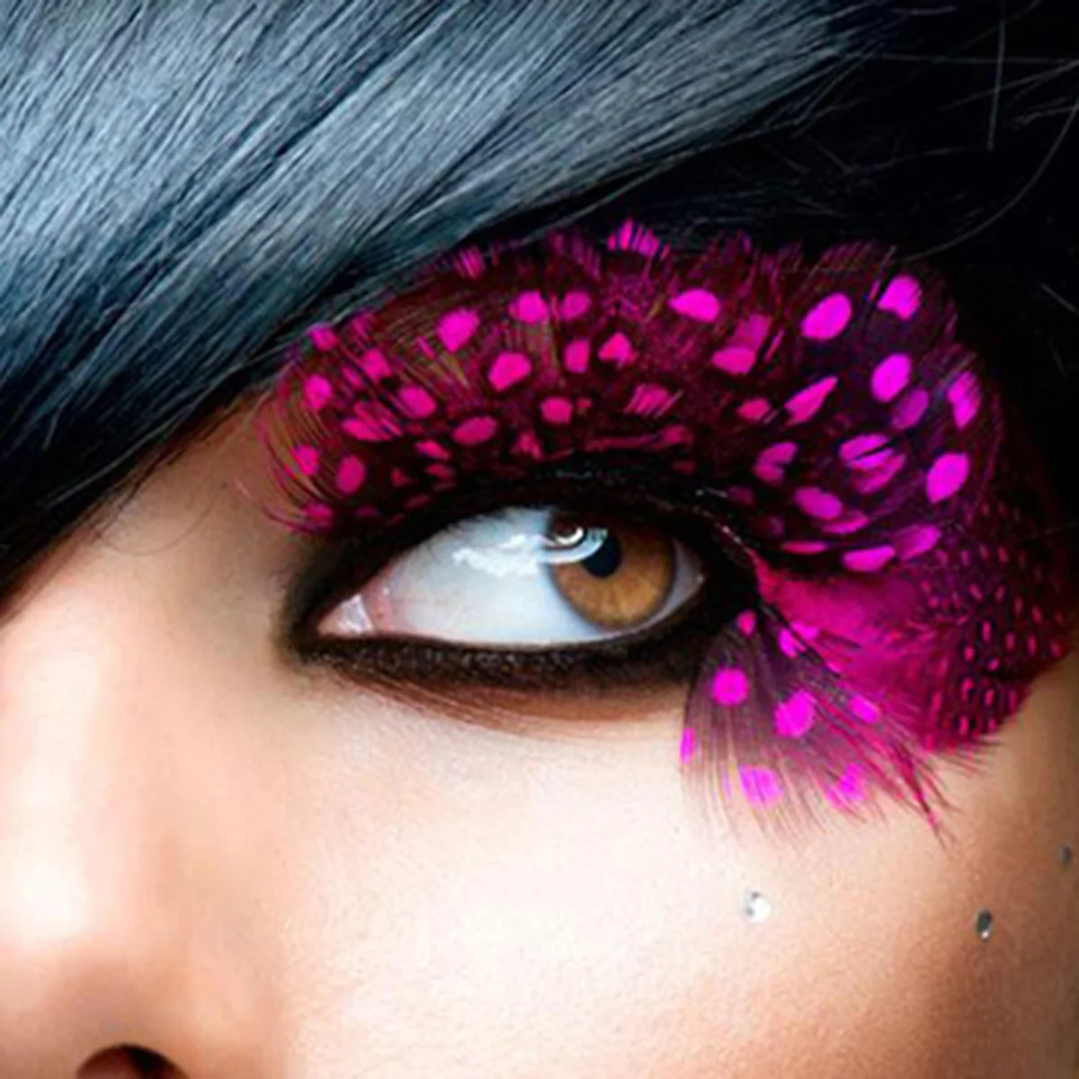 

5Pairs Fake Eyelashes Lightweight Plastic Lash Extension Halloween Performance Carnival Long Makeup Eyelashes