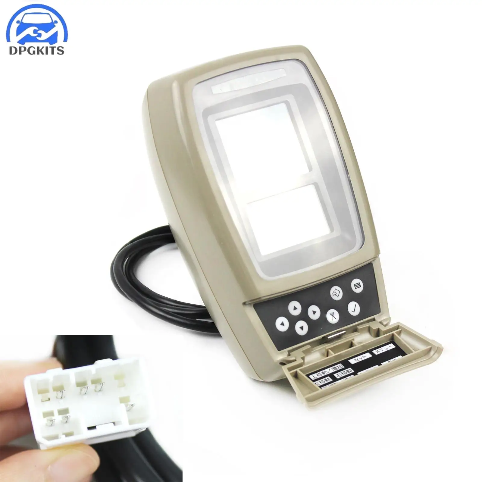 

DPGKITS 1pc Excavator Monitor Panel 157-3198 260-2160 Fits For CAT E320C 320C 312C 325C 330C Excavator Repair Replace Part