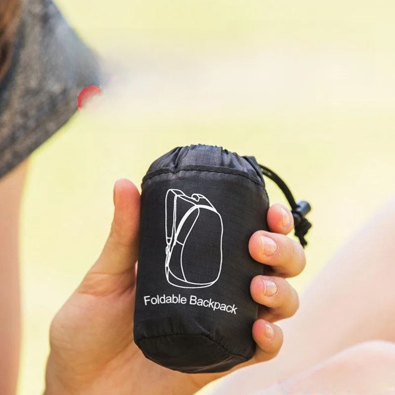 

Ultra-Lightweight Foldable Outdoor Travel Sports Backpack Large Capacity Men Women Student Bag Water-Resistant Double Shoulder