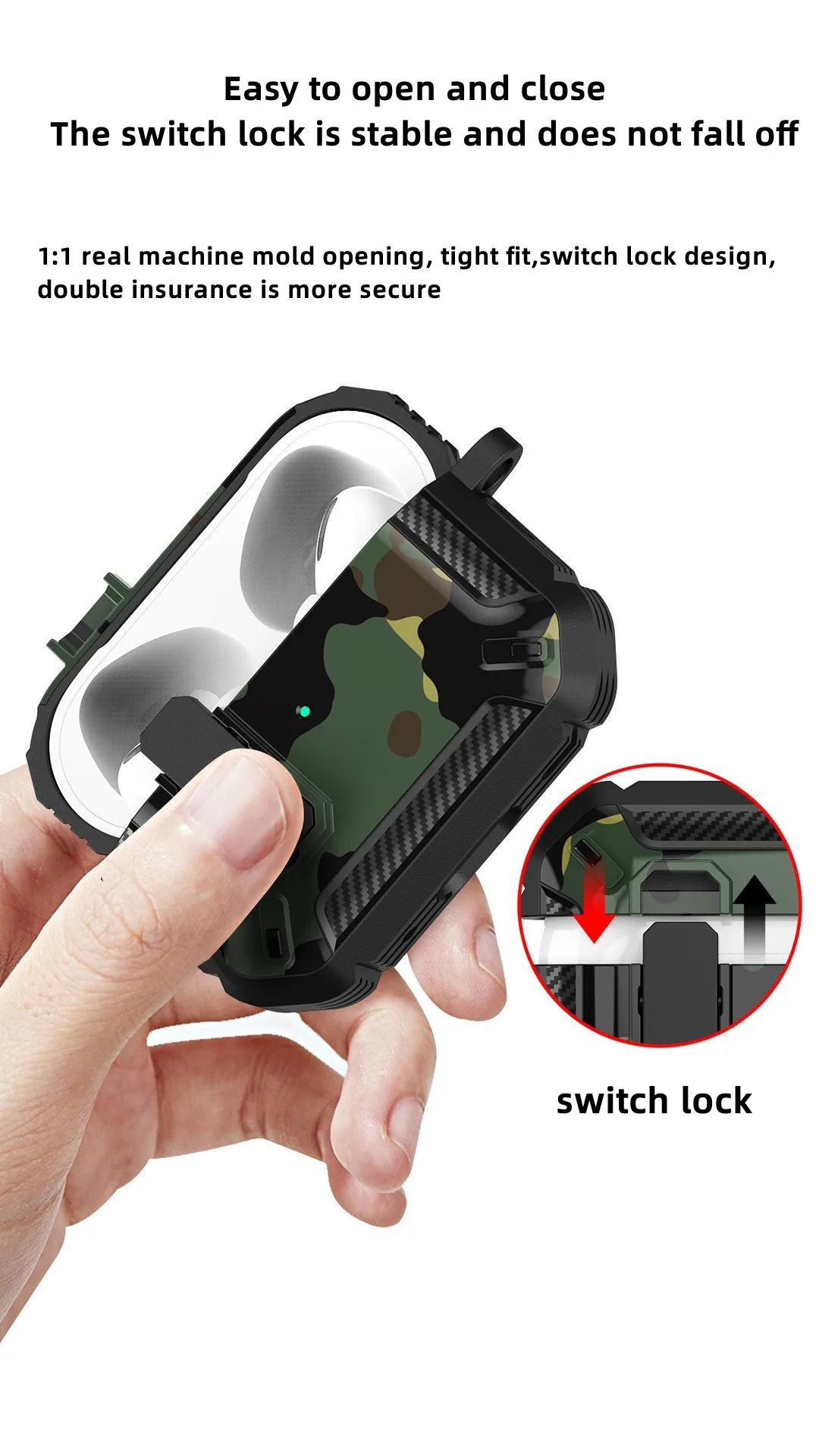 2023 für Airpods Pro 2 Bluetooth-Kopfhörer schutzhülle Anti-Fall stoß feste All-Inclusive-Hartschalen-Airpods 3-Generation-Hülle