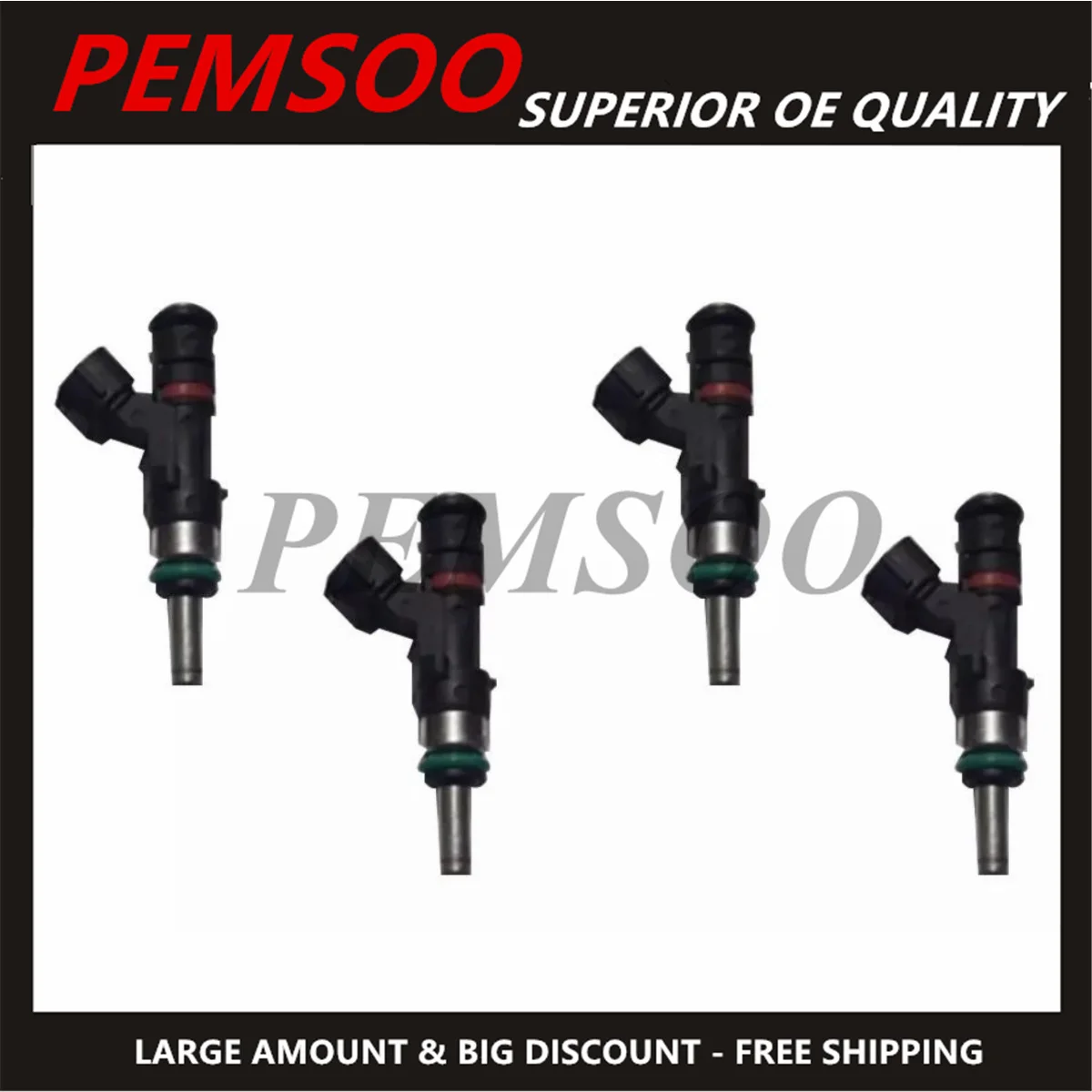 New 4Pcs 550cc 1465A174 Fuel Injectors for 2008-15 Mitsubishi Lancer EVO 10 X 1465A174