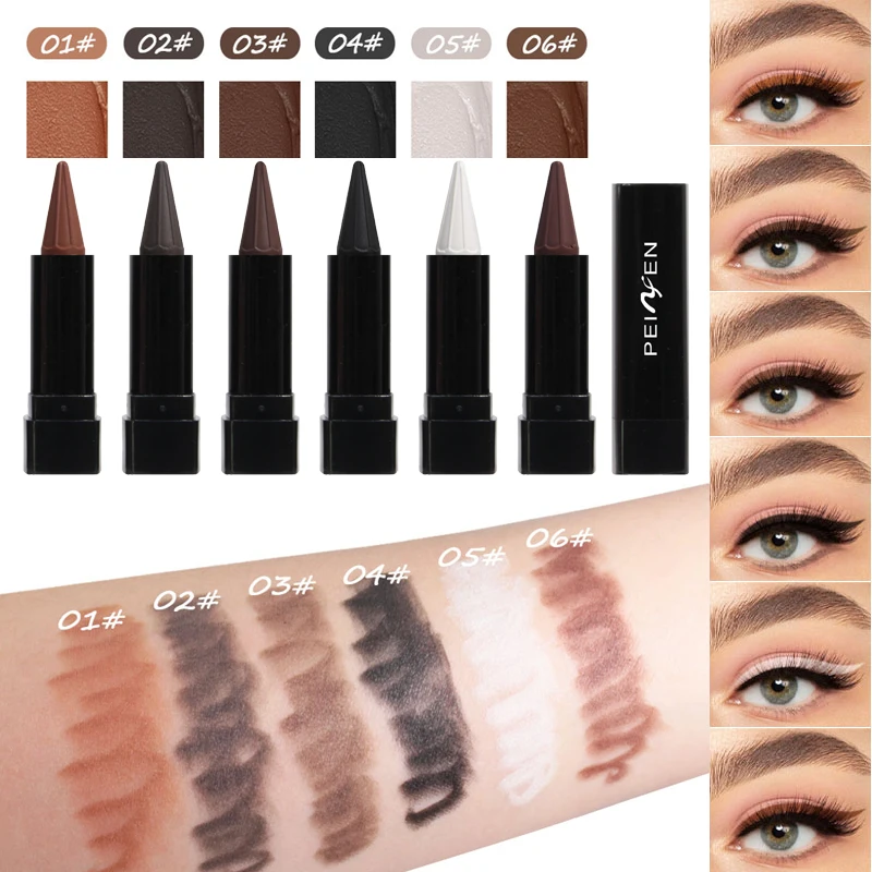6pcs Eyeliner Pen, Multi-Color Optional, Long Lasting Makeup Without Discoloration, Not Easy to Smudge, Create Natural Eye Makeu
