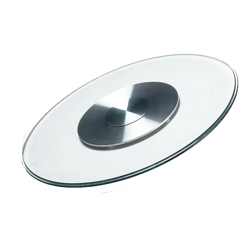 

Hotel dining table turntable Household tempered glass turntable base Round turntable