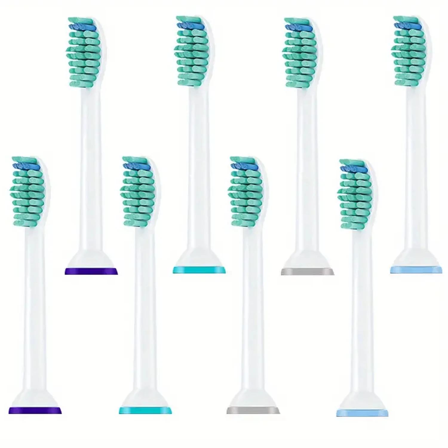 4–32 Stück Ersatzköpfe für elektrische Zahnbürsten, kompatibel mit Philips Sonicare Ersatzbürstenköpfen, aufklappbare Griffe