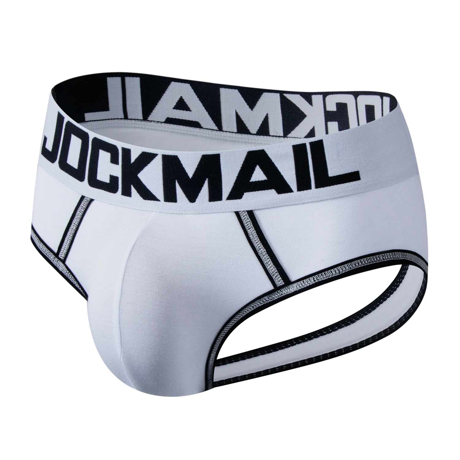 JOCKMAIL men underwear Jockstraps Brief Bikini Backless Buttocks Push up sexy gay penis pouch panties calzoncillos hombre