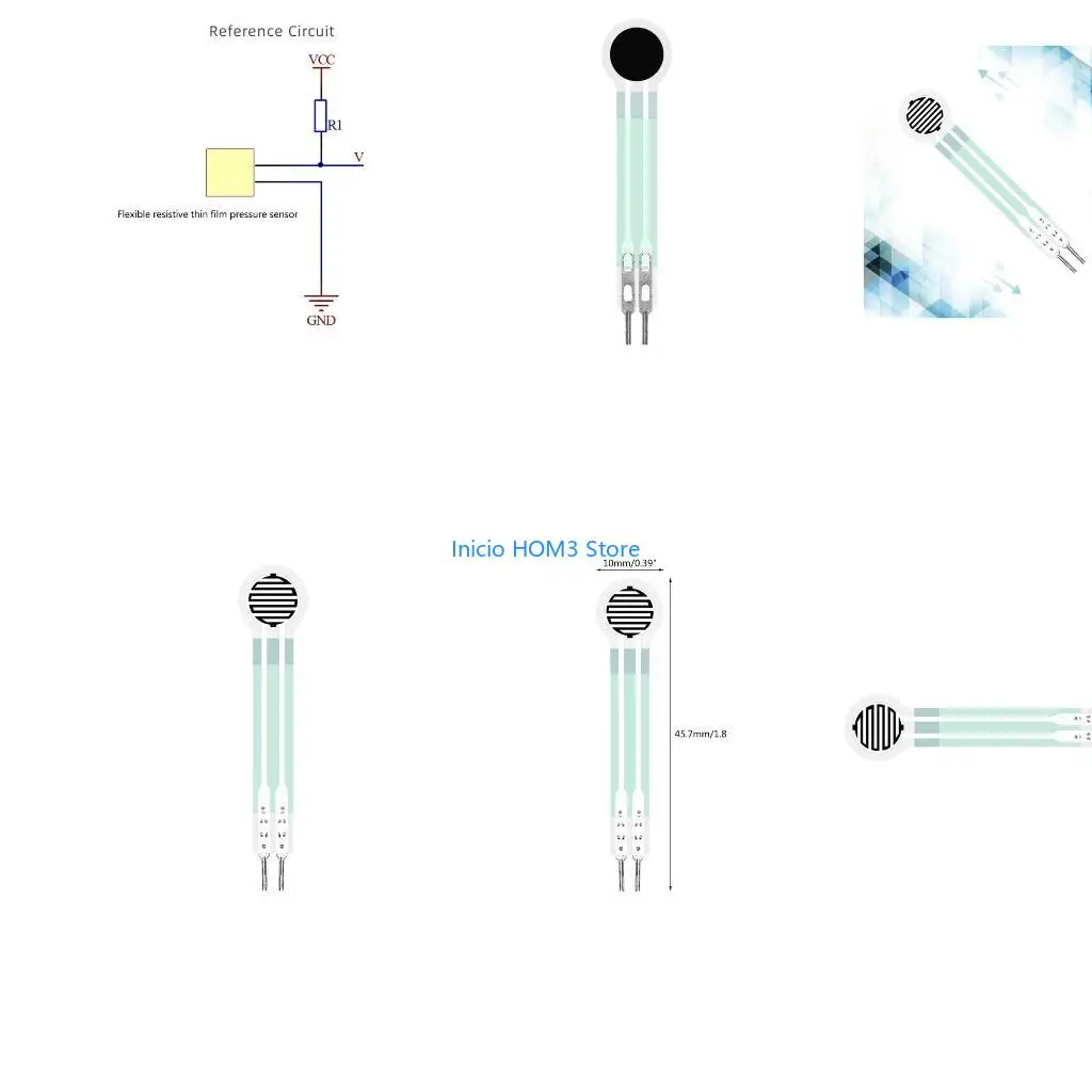 A5YD Advanced Polymer Piezoelectric Film Reliable Micro Force Sensing Film for Vibration & Shock Detection