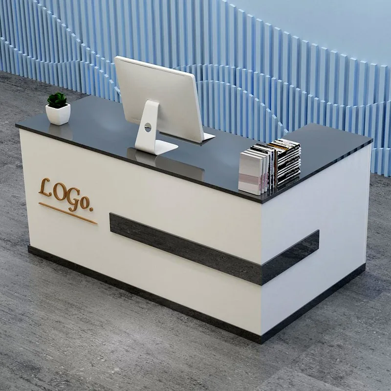 Decorations Office Reception Desks Modern Reception Desk Counter Beauty Simple Salon Escritorio De Recepcion Salon Furniture