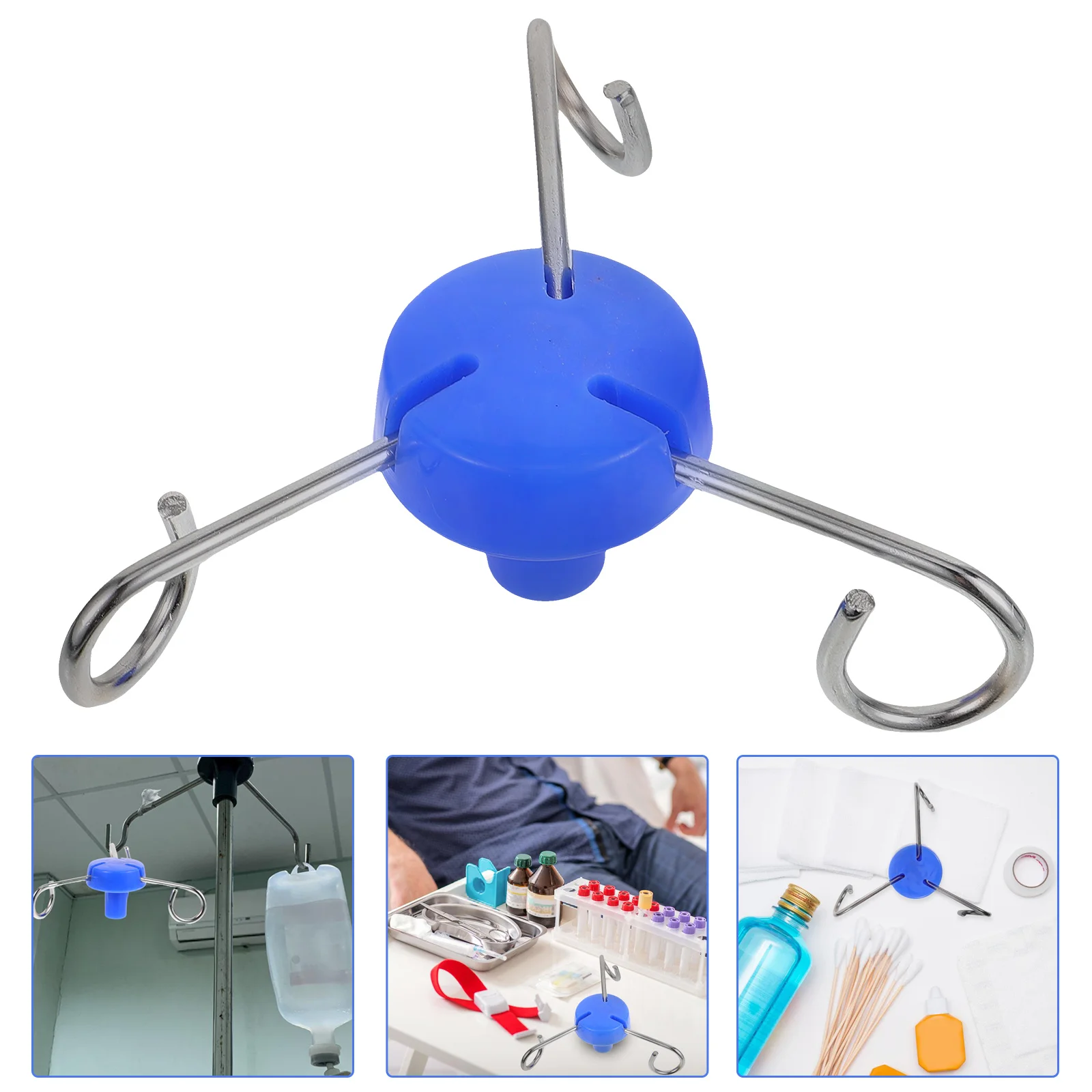 Infusion Stand Clinic Hook IV Pole Rack Part for Hooks Hanging Parts Accessories Hospital Hanger