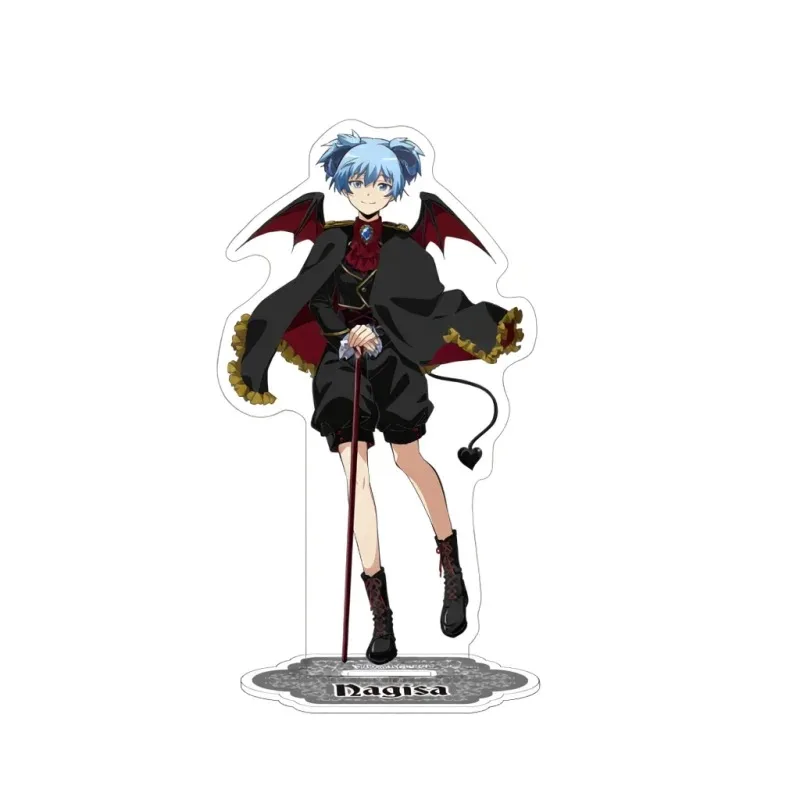 Assassination Classroom Angel and Devil Ver 15CM Double Sided Acrylic Stand Keychain 2026 New Anime Stand Nagisa Shiota Decor