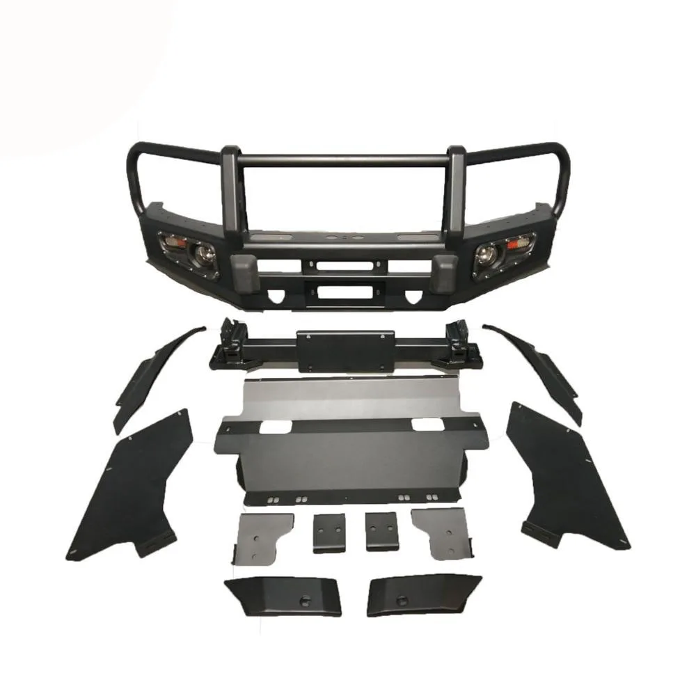 4X4 Accessories Front Off Road ABS Matte Black Material  Bumpers For Revo Hilux 7 Days Delivery On Carton