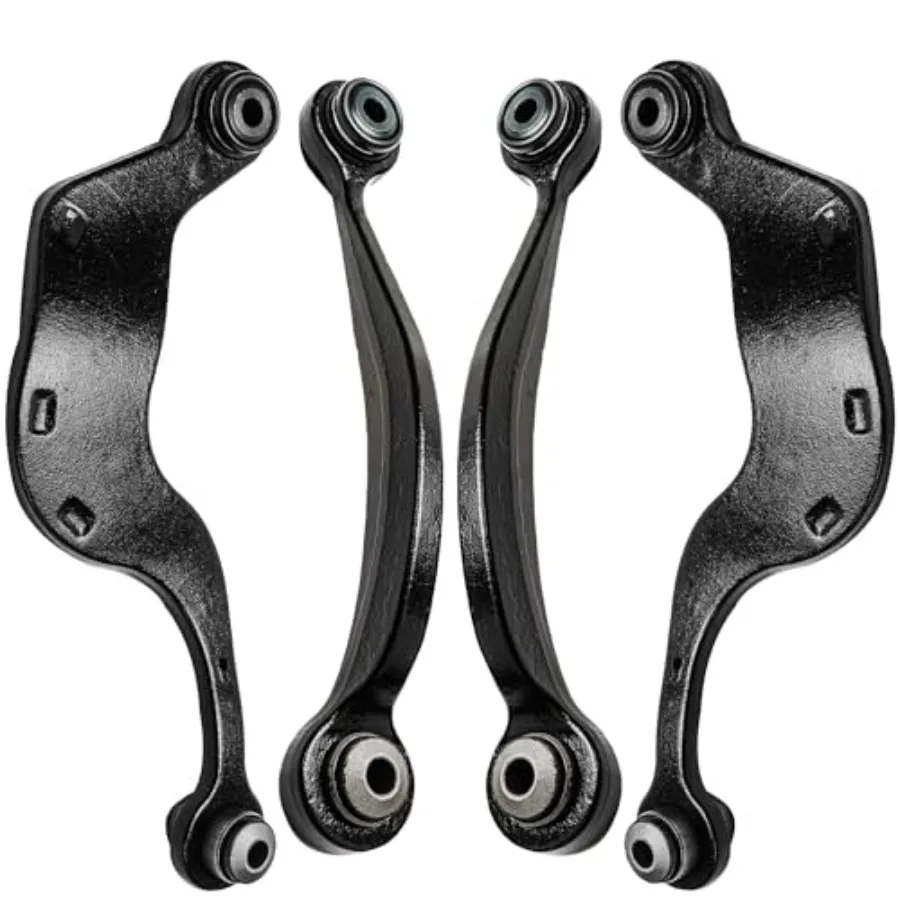 Rear 4pc Control Arms Replacement for Buick Enclave Chevrolet Traverse GMC Acadia Limited Saturn Outlook with 2 Upper Forward a