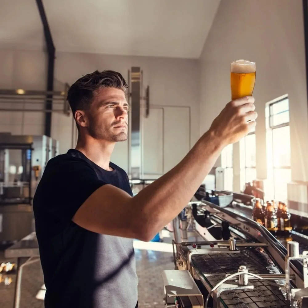 

4 шт., креативная пивная кружка 4 в 1, прозрачная акриловая бокал для вина, разделительная чашка для пива на открытом воздухе