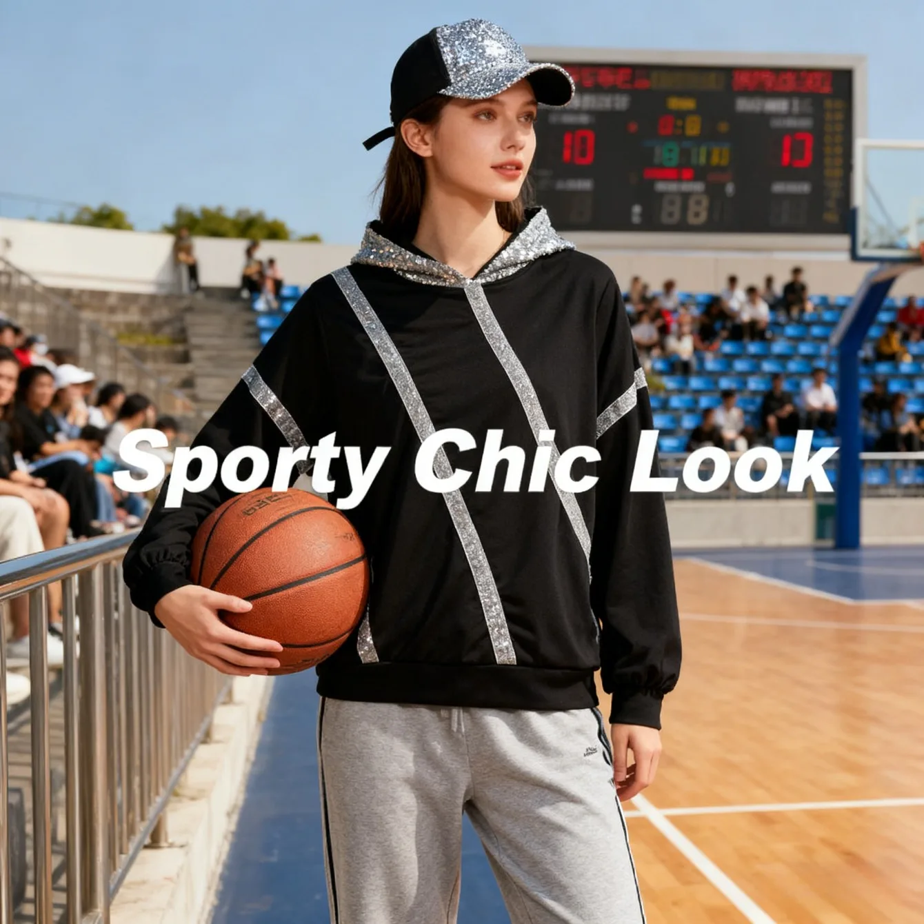 

Женская осенне-зимняя свободная толстовка с принтом в европейском и американском стиле, плюшевый материал, теплая, удобная и стильная