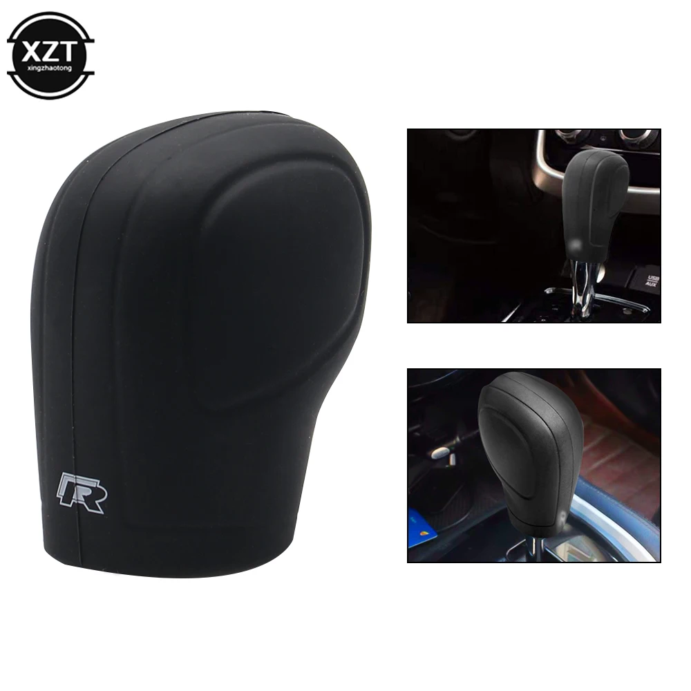 Car Gear Cover Silicone Shift Knob Handle Protective Cover Suitable for Volkswagen New Magotan New Sagitar New CC Tiguan