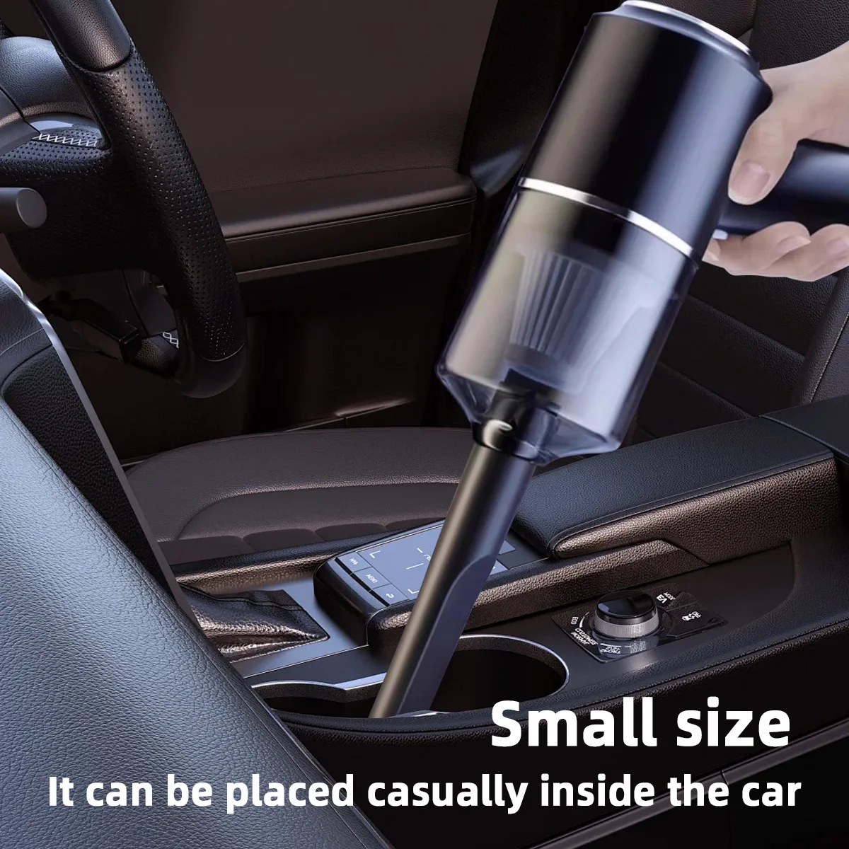 Car Vacuum Cleaner for Home Use High Powerful Cleaning Mini Handheld Design One Machine to Clean Carpets Dust in Car Crevices