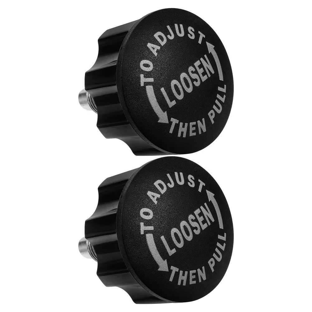 

2Pcs Rotating Pull Pin Knob Fitness Equipment Replacement Part Adjustable ABS Ball Knob for Exercise Bike Weight Bench Stylish