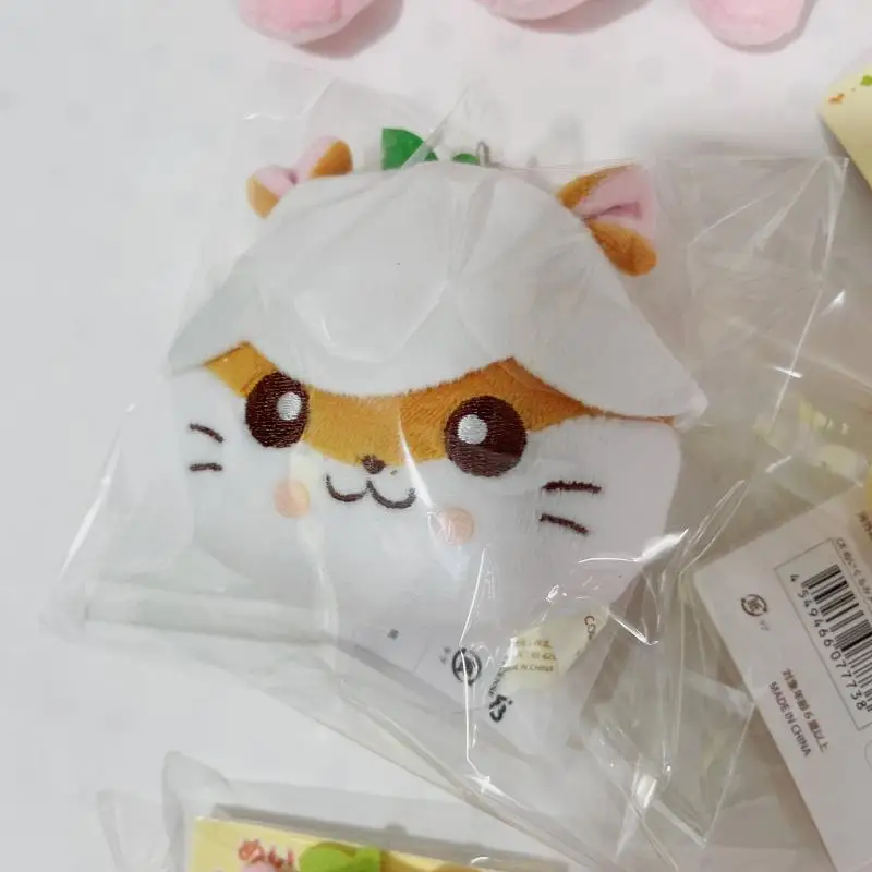 Coro Coro Kuririn Hamster Peluche pour Enfants, Périphérique Sanurgente, Pendentif Beurre Original, Porte-clés en Coton, Bande de Cheveux, Broche Anime, Jouet Cadeau