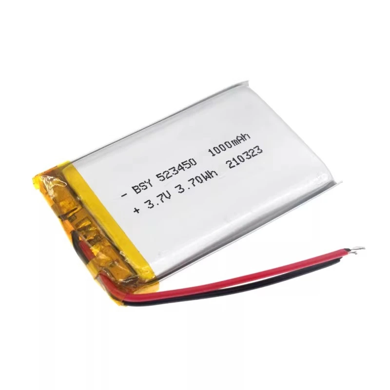 503450P 1000mAh 3.7v Polymer Lithium Long Endurance with Wire Protection Board Compatible with Long-lasting Battery Pack